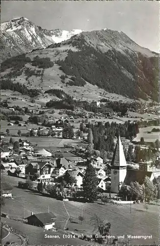 Saanen mit Gifferhorn und Wassergrat Kat. Saanen