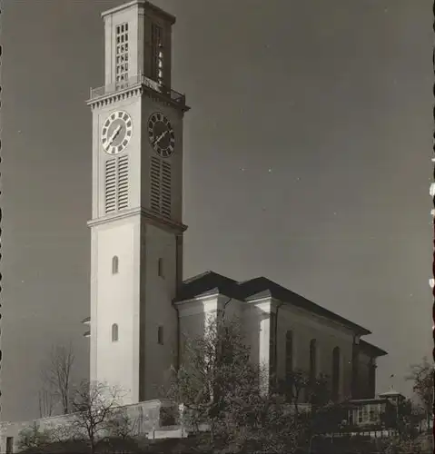 Thalwil Protestantische Kirche Kat. Thalwil