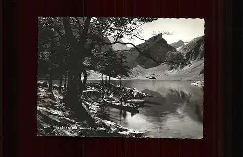 Appenzell IR Berggasthof Seealpsee Boot Kat. Appenzell