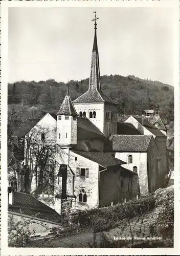 Romainmotier Eglise Kat. Romainmotier