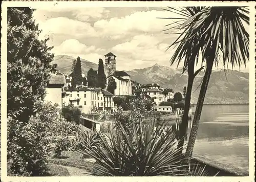 Brissago Uferpartie Lago Maggiore Kirche / Brissago /Bz. Locarno