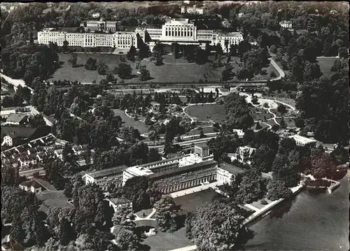 Geneve GE Bureau international de Travail Palais des Nations Fliegeraufnahme Kat. Geneve