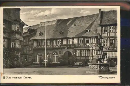 Wernigerode Harz Rathaus
Brunnen / Wernigerode /Harz LKR