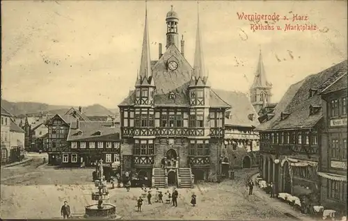 Wernigerode Harz Rathaus / Wernigerode /Harz LKR