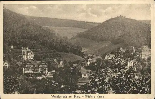 Wernigerode Harz Kuesters Kamp / Wernigerode /Harz LKR