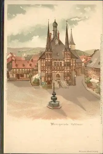 Wernigerode Harz Rathaus / Wernigerode /Harz LKR