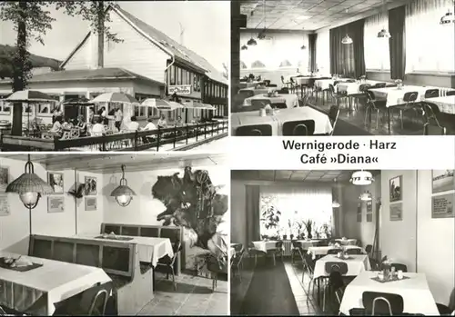 Wernigerode Harz Cafe Diana / Wernigerode /Harz LKR