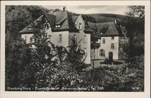 Ilsenburg Harz Eisenbahnheim Hermann Basse / Ilsenburg Harz /Harz LKR