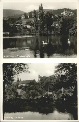 Ilsenburg Harz Forellenteich Schloss / Ilsenburg Harz /Harz LKR