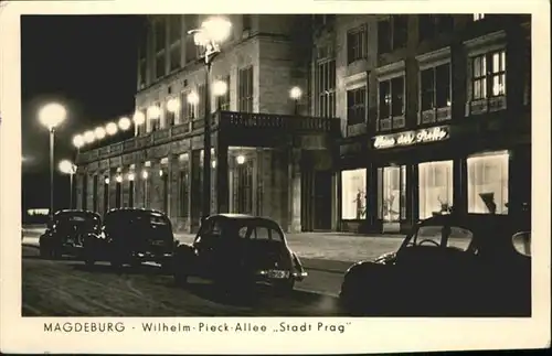 Magdeburg Wilhelm Pieck Allee Stadt Prag / Magdeburg /Magdeburg Stadtkreis