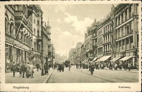 Magdeburg Breiteweg Strassenbahn / Magdeburg /Magdeburg Stadtkreis