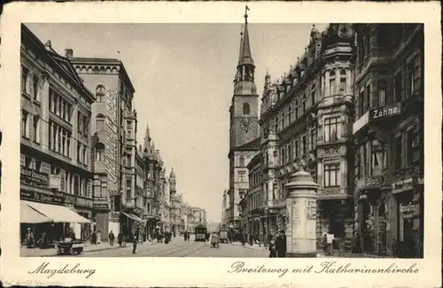 Magdeburg Breiteweg Katharinen Kirche  / Magdeburg /Magdeburg Stadtkreis