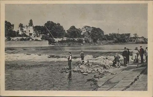 Magdeburg Cracauer Wasserfall / Magdeburg /Magdeburg Stadtkreis