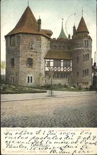 Magdeburg Lucasklause Turm Preussen / Magdeburg /Magdeburg Stadtkreis