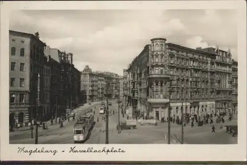 Magdeburg Hasselbachplatz Strassenbahn / Magdeburg /Magdeburg Stadtkreis