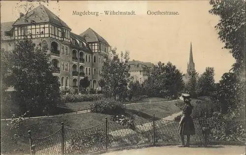 Magdeburg Wilhelmstadt Goethestrasse / Magdeburg /Magdeburg Stadtkreis