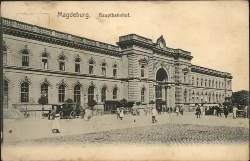 Magdeburg Bahnhof Kutsche / Magdeburg /Magdeburg Stadtkreis