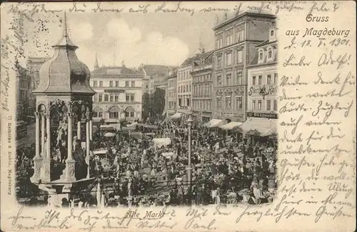 Magdeburg Markt / Magdeburg /Magdeburg Stadtkreis