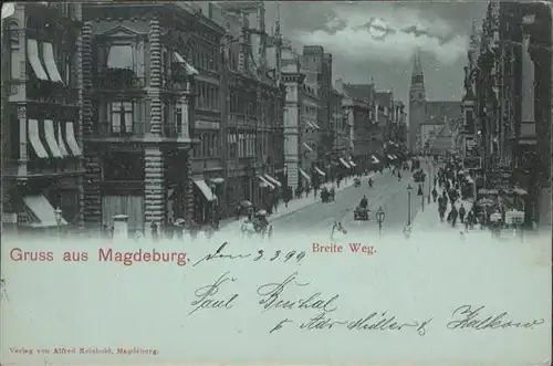 Magdeburg Breite Weg Kutsche / Magdeburg /Magdeburg Stadtkreis