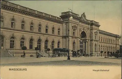 Magdeburg Bahnhof Kutsche / Magdeburg /Magdeburg Stadtkreis