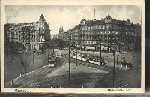 Magdeburg Hasselbachplatz Strassenbahn / Magdeburg /Magdeburg Stadtkreis