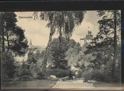 Eberswalde Sanatorium Drachenkopf Park Kat. Eberswalde