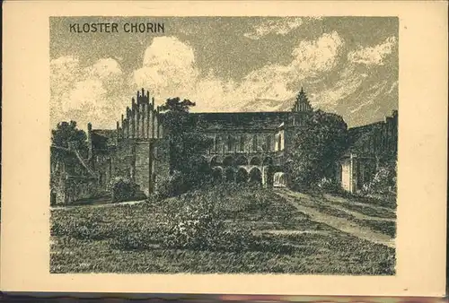 Chorin Kloster Kat. Chorin