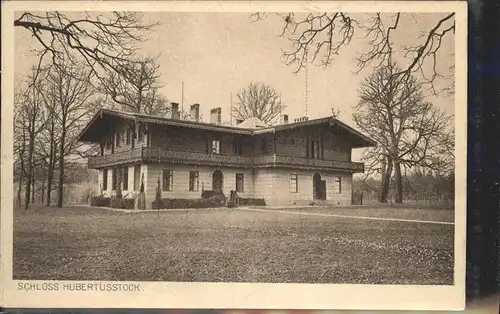 Eichhorst Eberswalde Jagdschloss Hubertusstock Kat. Schorfheide