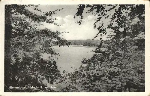 Himmelpfort Moderfitz mit Insel Kat. Fuerstenberg