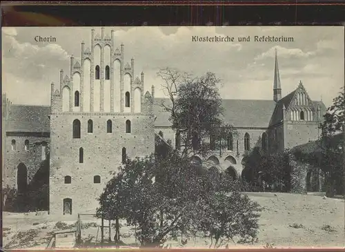 Chorin Klosterkirche und Refektorium Kat. Chorin