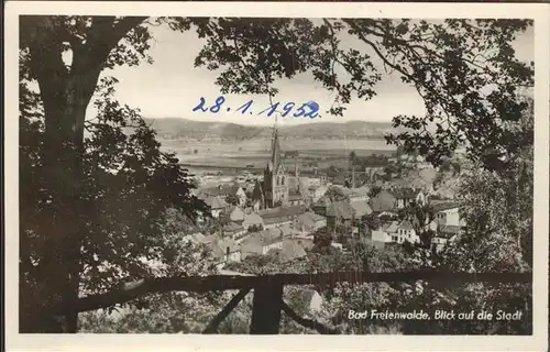 Bad Freienwalde Stadtblick Kat. Bad Freienwalde