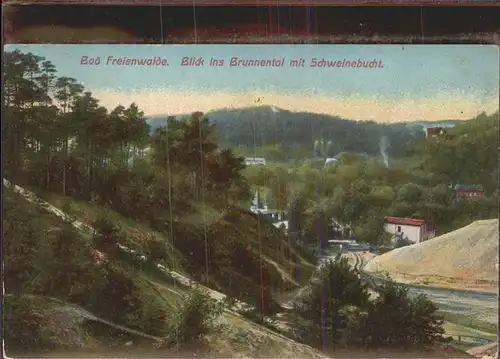 Bad Freienwalde Brunnental mit Schweinebucht Kat. Bad Freienwalde