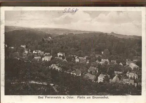 Bad Freienwalde Partie am Brunnental Kat. Bad Freienwalde