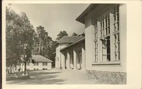 Werbellinsee Altenhof Pionierlager Wilhelm Pieck Speisesaal Kat. Schorfheide