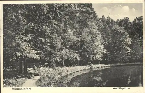 Himmelpfort Uferweg am Woblitzsee Kat. Fuerstenberg