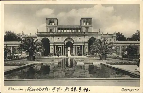 Potsdam Orangerie Schloss Denkmal / Potsdam /Potsdam Stadtkreis