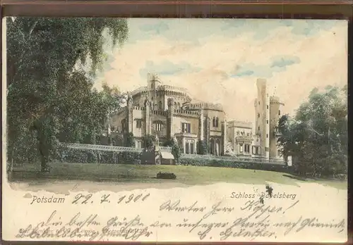 Potsdam Schloss Babelsberg / Potsdam /Potsdam Stadtkreis