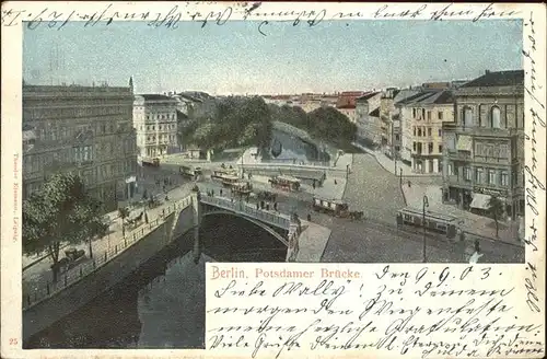 Berlin Potsdamer Bruecke Kat. Berlin