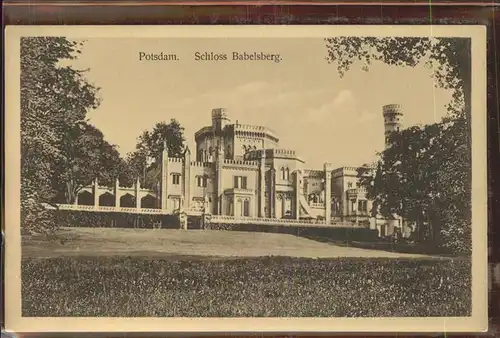 Potsdam Schloss Babelsberg / Potsdam /Potsdam Stadtkreis