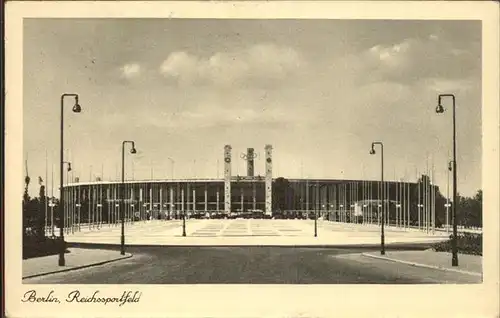 Berlin Reichssportfeld Kat. Berlin