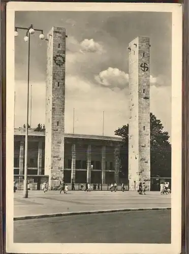 Berlin Eingang zum Reichssportfeld Kat. Berlin