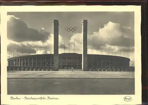 Berlin Reichssportfeld Stadion Kat. Berlin
