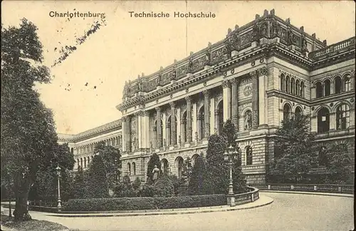 Charlottenburg Technische Hochschule Feldpost / Berlin /Berlin Stadtkreis