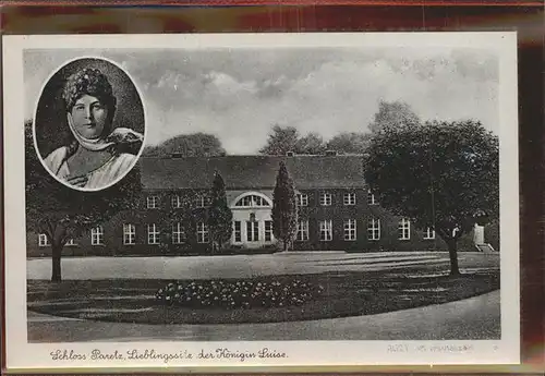 Paretz Schloss Koenigin Luise Kat. Ketzin