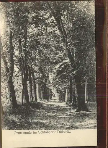 dd18964 Doeberitz Truppenuebungsplatz Promenade im Schlosspark Kategorie. Dallgow-Doeberitz Alte Ansichtskarten