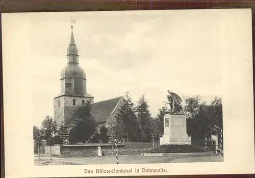 Dennewitz Buelow Denkmal Kirche Kat. Niedergoersdorf