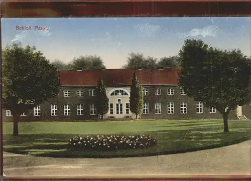 Paretz Schloss Erbauer David Gilly 1797 Parkrestaurant Luisenquelle Kat. Ketzin