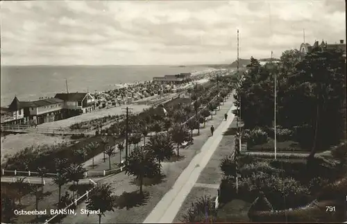 Bansin Ostseebad Strand Kat. Heringsdorf