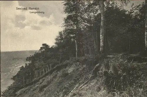 Bansin Ostseebad Langenberg Kat. Heringsdorf