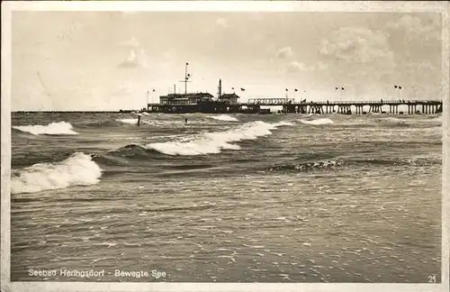 Heringsdorf Ostseebad Usedom Landungsbruecke Kat. Heringsdorf